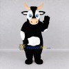 Custom Black and White Bull Mascot Costume Adult Full Body Suit for Farm Events Custom Black and White Bull Mascot Costume Adult Full Body Suit for Farm Events