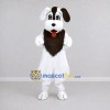 Custom Brown and White Dog Mascot Costume Adult Full Body Suit for Community Events Custom Brown and White Dog Mascot Costume Adult Full Body Suit for Community Events