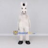 Custom White and Black Horse Mascot Costume Adult Full Body Suit for Farm Events Custom White and Black Horse Mascot Costume Adult Full Body Suit for Farm Events