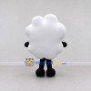 Custom White and Black Cloud with a Flower Mascot Costume Adult Full Body Suit for School Events Custom White and Black Cloud with a Flower Mascot Costume Adult Full Body Suit for School Events