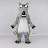 Custom Gray and White Bear Character Mascot Costume Adult Full Body Suit for School Events Custom Gray and White Bear Character Mascot Costume Adult Full Body Suit for School Events