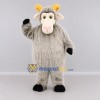 Custom Gray and Yellow Sheep Character Mascot Costume Adult Full Body Suit for Farm Events Custom Gray and Yellow Sheep Character Mascot Costume Adult Full Body Suit for Farm Events