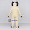 Custom Cream and Black Ram Mascot Costume Adult Full Body Suit for Farm Events Custom Cream and Black Ram Mascot Costume Adult Full Body Suit for Farm Events
