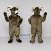 Custom Brown and Cream Ram Mascot Costume Adult Full Body Suit for Farm Events