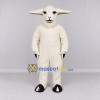 Custom Cream Sheep Mascot Costume Adult Full Body Suit for Farm Events Custom Cream Sheep Mascot Costume Adult Full Body Suit for Farm Events