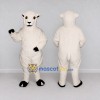Custom White Sheep Mascot Costume Adult Full Body Suit for Farm Events
