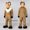 Custom Tan and Brown Ram Mascot Costume Adult Full Body Suit for Farm Events Custom Tan and Brown Ram Mascot Costume Adult Full Body Suit for Farm Events