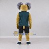 Custom Tan and Green Ram in Sportswear Mascot Costume Adult Full Body Suit for Sports Events