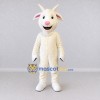 Custom Cream Goat Mascot Costume Adult Full Body Suit for Farm Events