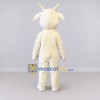 Custom Cream Goat Mascot Costume Adult Full Body Suit for Farm Events