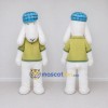 Custom White and Green Sheep Character in a Cap and Shirt Mascot Costume Adult Full Body Suit for School Events Custom White and Green Sheep Character in a Cap and Shirt Mascot Costume Adult Full Body Suit for School Events