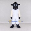 Custom Black and White Sheep Mascot Costume Adult Full Body Suit for Farm Events Custom Black and White Sheep Mascot Costume Adult Full Body Suit for Farm Events