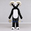 Custom Black and White Ram Mascot Costume Adult Full Body Suit for Farm Events Custom Black and White Ram Mascot Costume Adult Full Body Suit for Farm Events