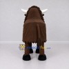 Custom Brown and White Four-Legged Bull Mascot Costume Adult Full Body Suit for Farm Events Custom Brown and White Four-Legged Bull Mascot Costume Adult Full Body Suit for Farm Events