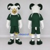 Custom White and Green Ram in Sportswear Mascot Costume Adult Full Body Suit for Sports Events Custom White and Green Ram in Sportswear Mascot Costume Adult Full Body Suit for Sports Events