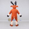 Custom Orange and White Deer Mascot Costume Adult Full Body Suit for Wildlife Events Custom Orange and White Deer Mascot Costume Adult Full Body Suit for Wildlife Events