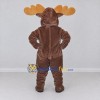 Custom Brown and Tan Moose Mascot Costume Adult Full Body Suit for Wildlife Events Custom Brown and Tan Moose Mascot Costume Adult Full Body Suit for Wildlife Events