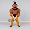Custom Brown and Yellow Fantasy Warrior Character Mascot Costume Adult Full Body Suit for Theme Parties Custom Brown and Yellow Fantasy Warrior Character Mascot Costume Adult Full Body Suit for Theme Parties