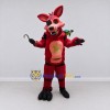 Custom Red and Black Robot Pirate Fox Mascot Costume Adult Full Body Suit for Theme Parties Custom Red and Black Robot Pirate Fox Mascot Costume Adult Full Body Suit for Theme Parties