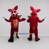 Custom Red and Black Robot Pirate Fox Mascot Costume Adult Full Body Suit for Theme Parties Custom Red and Black Robot Pirate Fox Mascot Costume Adult Full Body Suit for Theme Parties