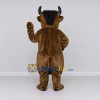 Custom Brown and Black Bull Mascot Costume Adult Full Body Suit for Sports Events Custom Brown and Black Bull Mascot Costume Adult Full Body Suit for Sports Events