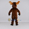 Custom Brown Bull Character Mascot Costume Adult Full Body Suit for Sports Events