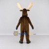 Custom Brown and Cream Moose Mascot Costume Adult Full Body Suit for Wildlife Events