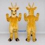 Custom Golden Tan Deer Mascot Costume Adult Full Body Suit for Wildlife Events