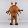 Custom Brown Crab Character Mascot Costume Adult Full Body Suit for Ocean Events
