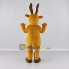 Custom Golden Tan and White Antelope Character Mascot Costume Adult Full Body Suit for Wildlife Events Custom Golden Tan and White Antelope Character Mascot Costume Adult Full Body Suit for Wildlife Events