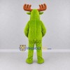Custom Green and Orange Moose Character Mascot Costume Adult Full Body Suit for School Events Custom Green and Orange Moose Character Mascot Costume Adult Full Body Suit for School Events