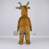 Custom Brown and Tan Moose Character Mascot Costume Adult Full Body Suit for School Events Custom Brown and Tan Moose Character Mascot Costume Adult Full Body Suit for School Events