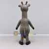 Custom Gray and White Giraffe Character Mascot Costume Adult Full Body Suit for Wildlife Events Custom Gray and White Giraffe Character Mascot Costume Adult Full Body Suit for Wildlife Events