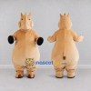 Custom Tan Horse Character Mascot Costume Adult Full Body Suit for Farm Events