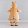 Custom Tan Horse Character Mascot Costume Adult Full Body Suit for Farm Events
