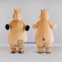 Custom Tan Horse Character Mascot Costume Adult Full Body Suit for Farm Events