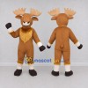 Custom Brown and Tan Moose Character Mascot Costume Adult Full Body Suit for Wildlife Events Custom Brown and Tan Moose Character Mascot Costume Adult Full Body Suit for Wildlife Events