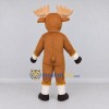 Custom Brown and Tan Moose Character Mascot Costume Adult Full Body Suit for Wildlife Events Custom Brown and Tan Moose Character Mascot Costume Adult Full Body Suit for Wildlife Events