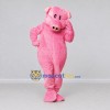 Custom Pink Pig Mascot Costume Adult Full Body Suit for Farm Events Custom Pink Pig Mascot Costume Adult Full Body Suit for Farm Events