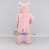 Custom Light Pink Pig Mascot Costume Adult Full Body Suit for Farm Events Custom Light Pink Pig Mascot Costume Adult Full Body Suit for Farm Events