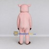 Custom Light Pink Pig Mascot Costume Adult Full Body Suit for Farm Events Custom Light Pink Pig Mascot Costume Adult Full Body Suit for Farm Events