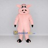 Custom Pink Pig Character Mascot Costume Adult Full Body Suit for Farm Events Custom Pink Pig Character Mascot Costume Adult Full Body Suit for Farm Events