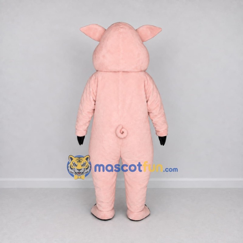Custom Pink Pig Character Mascot Costume Adult Full Body Suit for Farm Events Custom Pink Pig Character Mascot Costume Adult Full Body Suit for Farm Events
