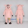 Custom Pink Pig Character Mascot Costume Adult Full Body Suit for Farm Events