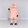 Custom Peach Pink Pig Mascot Costume Adult Full Body Suit for Farm Events Custom Peach Pink Pig Mascot Costume Adult Full Body Suit for Farm Events