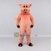 Custom Pink and Cream Winged Pig Mascot Costume Adult Full Body Suit for Theme Parties Custom Pink and Cream Winged Pig Mascot Costume Adult Full Body Suit for Theme Parties