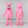 Custom Pink Pig Character Mascot Costume Adult Full Body Suit for Farm Events Custom Pink Pig Character Mascot Costume Adult Full Body Suit for Farm Events