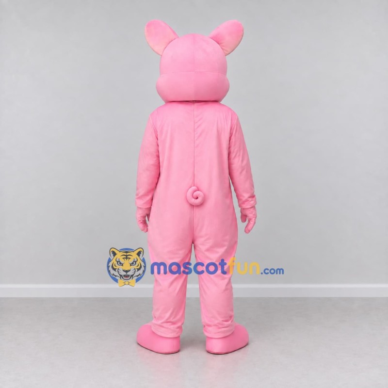 Custom Pink Pig Character Mascot Costume Adult Full Body Suit for Farm Events Custom Pink Pig Character Mascot Costume Adult Full Body Suit for Farm Events