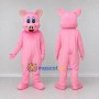 Custom Pink Pig Character Mascot Costume Adult Full Body Suit for Farm Events