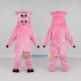 Custom Pink Pig Mascot Costume Adult Full Body Suit for Farm Events